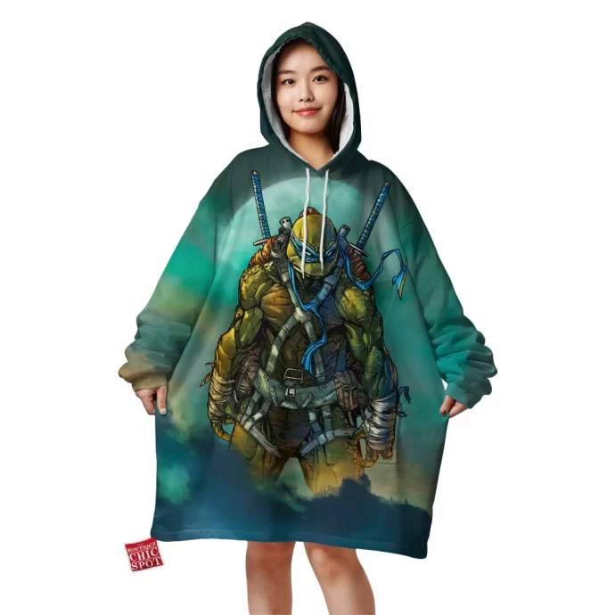 Tmnt Leonardo Blanket Hoodie