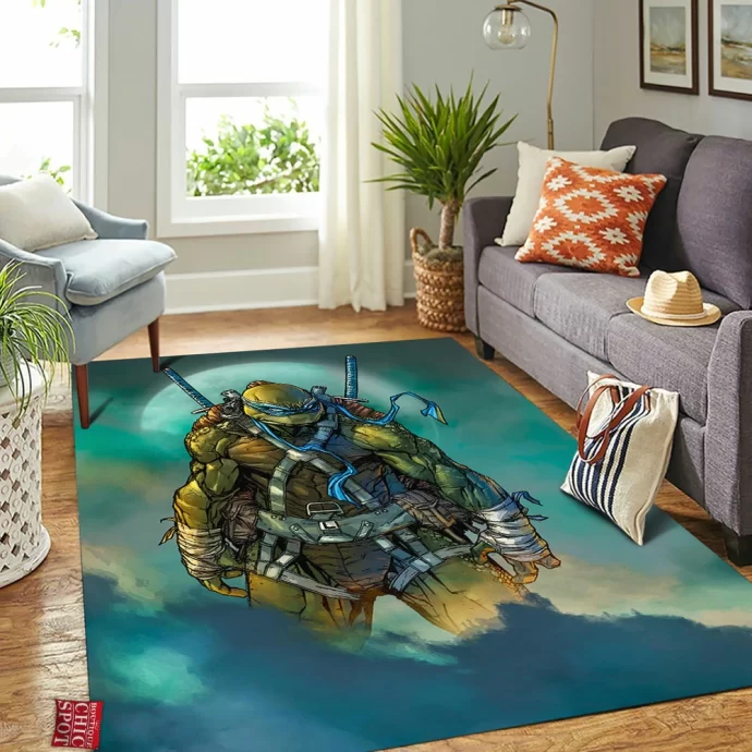 Tmnt Leonardo Rectangle Rug