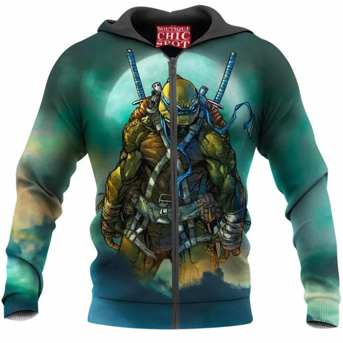 Tmnt Leonardo Zip Hoodie