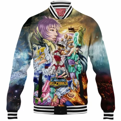 Anime Baseball-Jacket, Saint Seiya Baseball-Jacket