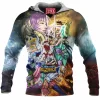 Anime Fleece-Hoodie, Saint Seiya Fleece-Hoodie