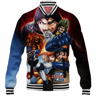 Anime Baseball-Jacket, Mazinger Z Baseball-Jacket