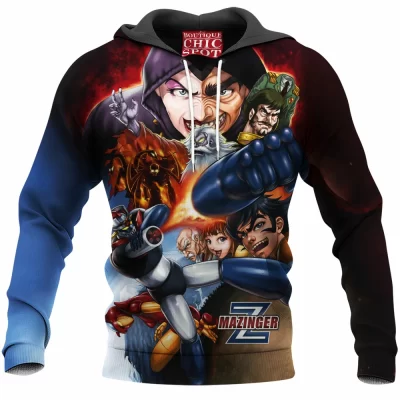 Anime Hoodie, Mazinger Z Hoodie