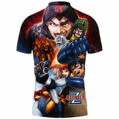 Anime Polo Shirt, Mazinger Z Polo Shirt