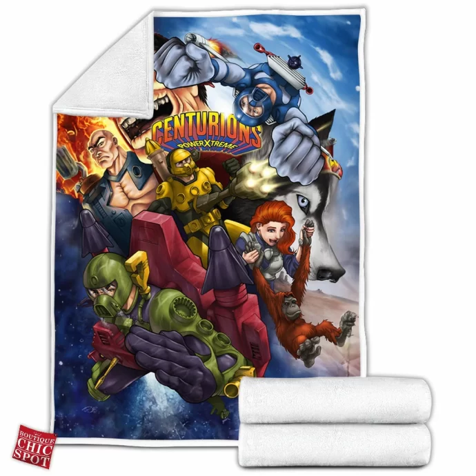 Centurions Power Xtreme Fleece Blanket