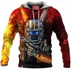 Chappie Fleece-Hoodie, Sci-Fi Fleece-Hoodie