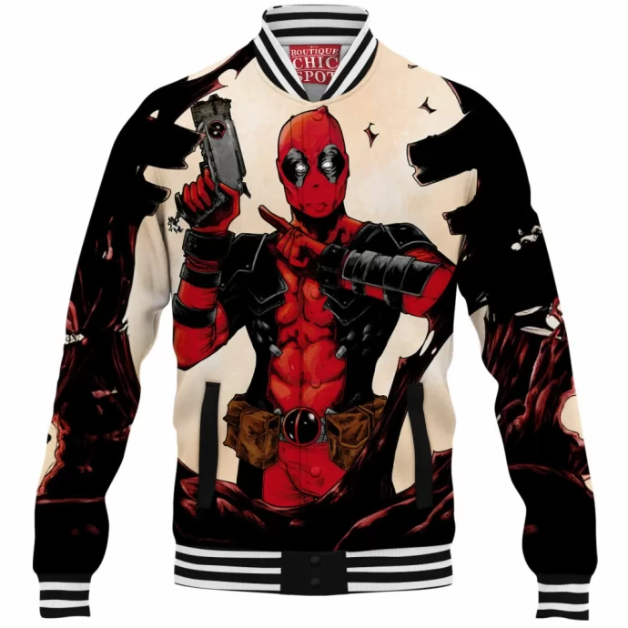 Deadpool Baseball Jacket