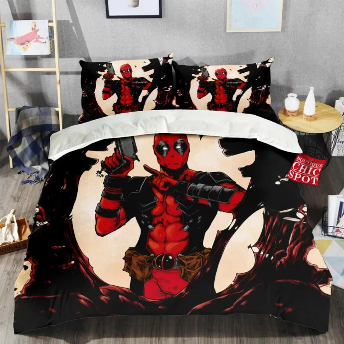 Deadpool Bedding Set