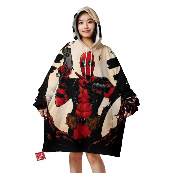 Deadpool Blanket Hoodie