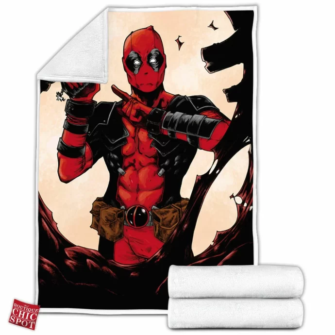 Deadpool Fleece Blanket