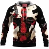 Comic Fleece-Hoodie, Deadpool Fleece-Hoodie