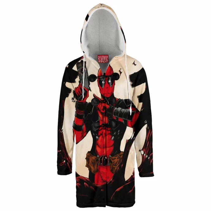 Deadpool Hooded Cloak Coat