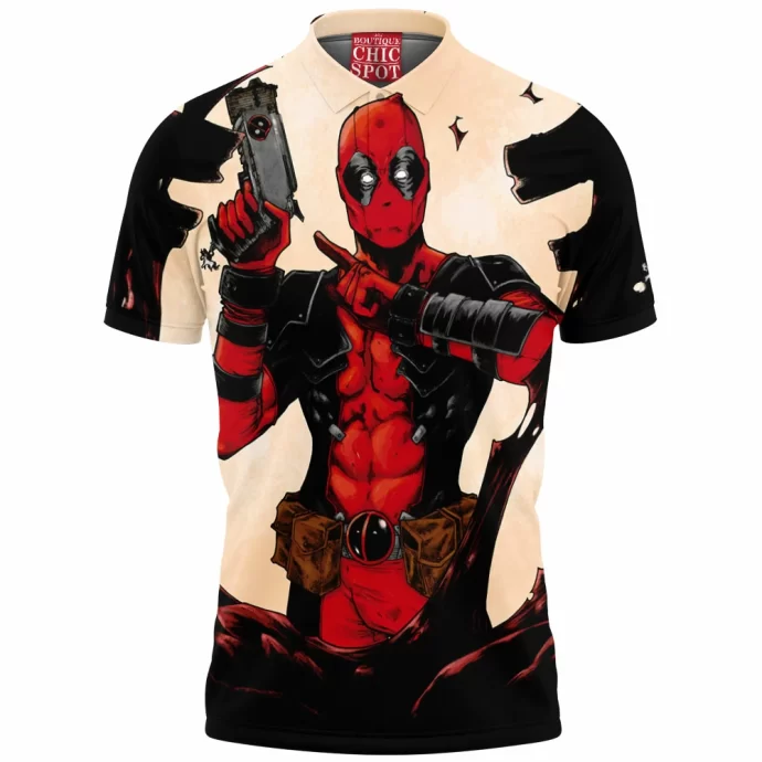 Deadpool Polo Shirt