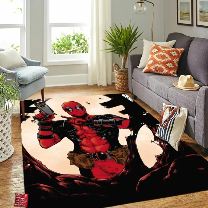 Deadpool Rectangle Rug