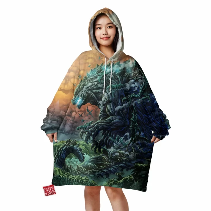 Godzilla Blanket Hoodie