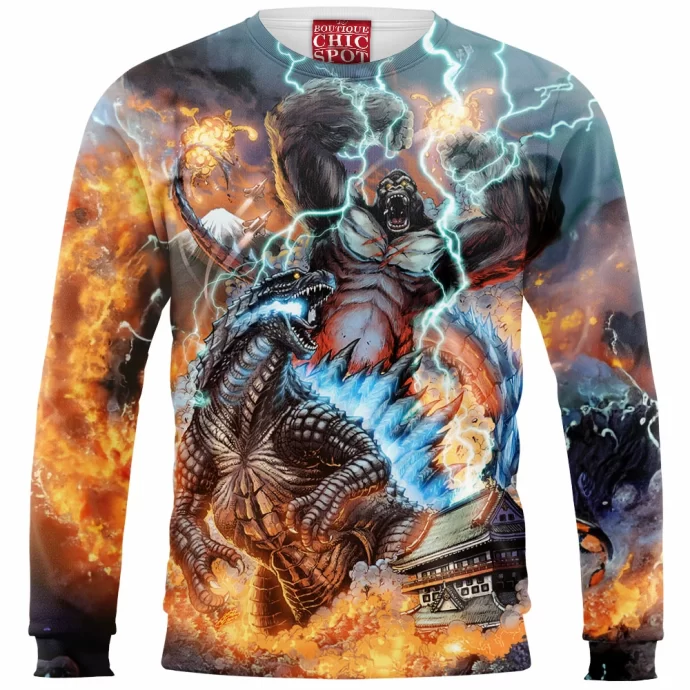 Kong Vs Godzilla Sweatshirt