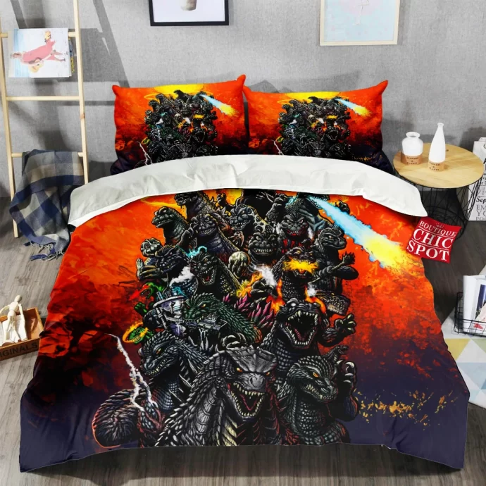 Godzilla Bedding Set