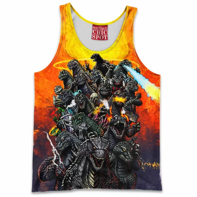 Godzilla Tank Top