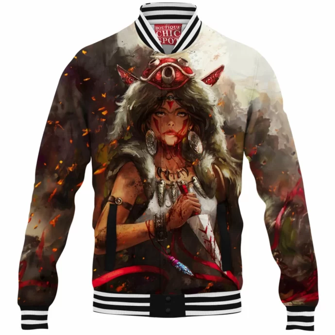 Princess Mononoke Baseball Jacket