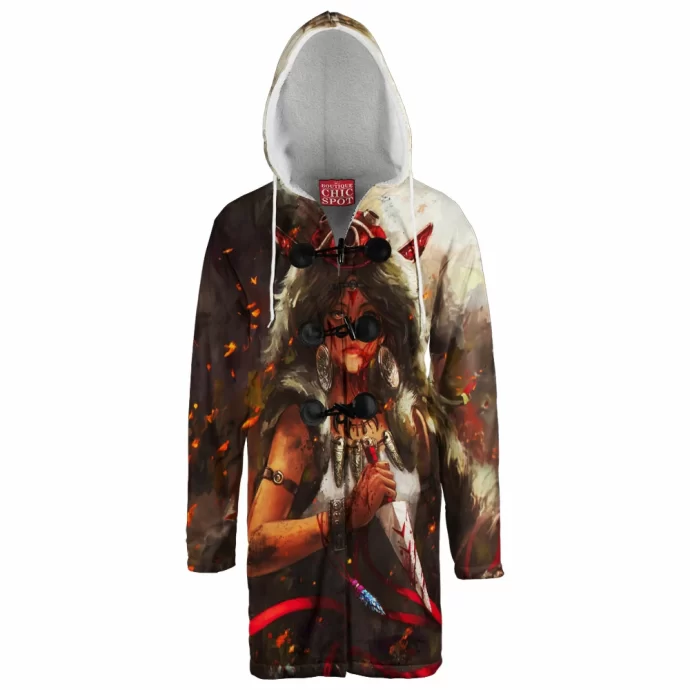 Princess Mononoke Hooded Cloak Coat