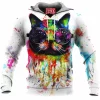 Cat Fleece-Hoodie