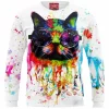 Animal Sweatshirt, Cat Sweatshirt