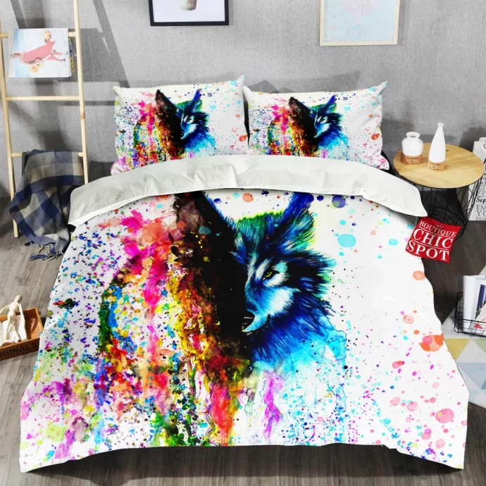 Space Wolf Bedding Set