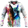 Wolf Fleece-Hoodie