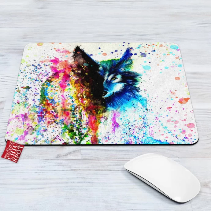 Space Wolf Mouse Pad