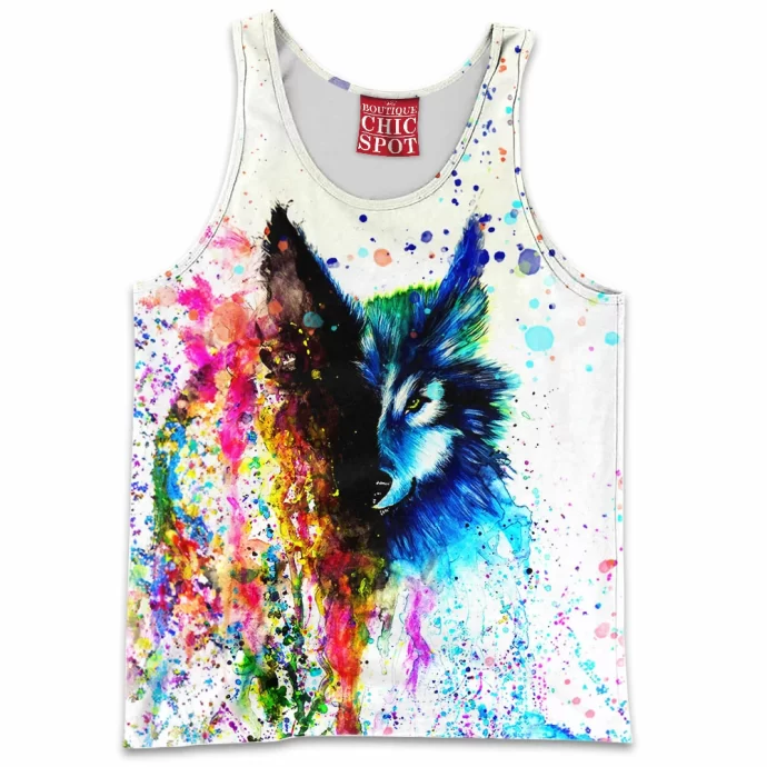 Space Wolf Tank Top