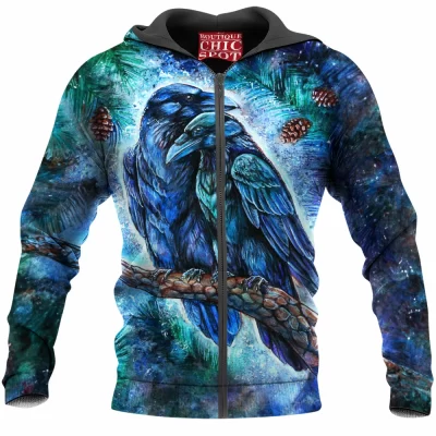 Raven Zip-Hoodie