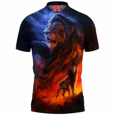 Animation Polo Shirt, The Lion King Polo Shirt, Disney Polo Shirt