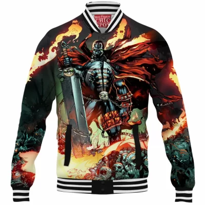 Comic Baseball-Jacket, Spawn Baseball-Jacket