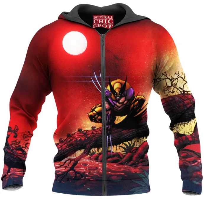 Wolverine Zip Hoodie