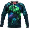 Comic Fleece-Hoodie, Hulk Fleece-Hoodie