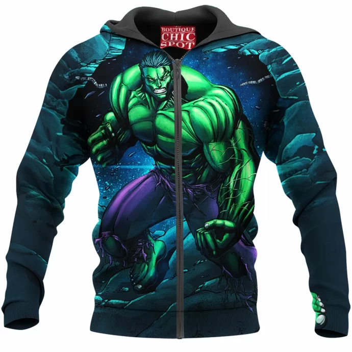 Hulk Zip Hoodie