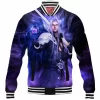 Final Fantasy Baseball-Jacket, Game Baseball-Jacket, Sephiroth Baseball-Jacket
