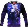 Final Fantasy Fleece-Hoodie, Game Fleece-Hoodie, Sephiroth Fleece-Hoodie