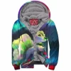 Anime Zip-Fleece-Hoodie, Pokemon Zip-Fleece-Hoodie, Vulpix Zip-Fleece-Hoodie