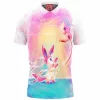 Anime Polo Shirt, Pokemon Polo Shirt, Sylveon Polo Shirt
