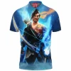 Game Polo Shirt, Overwatch Polo Shirt, Hanzo Polo Shirt