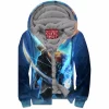 Game Zip-Fleece-Hoodie, Overwatch Zip-Fleece-Hoodie, Hanzo Zip-Fleece-Hoodie