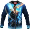 Game Zip-Hoodie, Overwatch Zip-Hoodie, Hanzo Zip-Hoodie