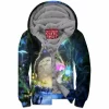 Anime Zip-Fleece-Hoodie, Totoro Zip-Fleece-Hoodie, Ghibli Zip-Fleece-Hoodie