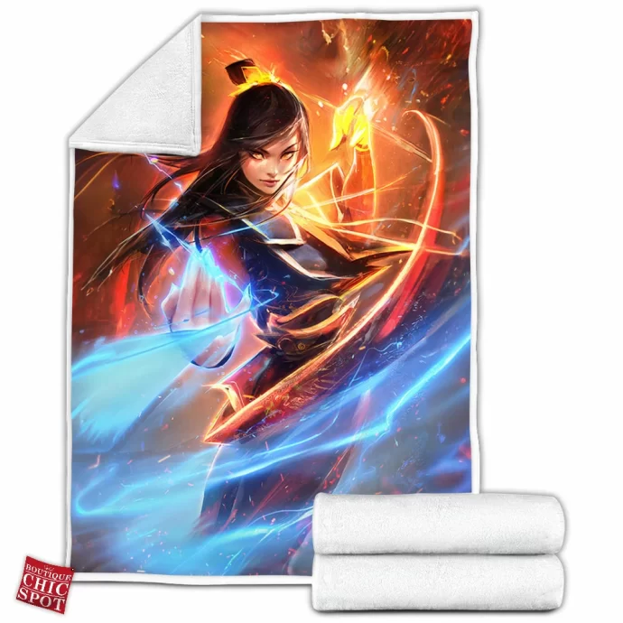 Azula Avatar Fleece Blanket