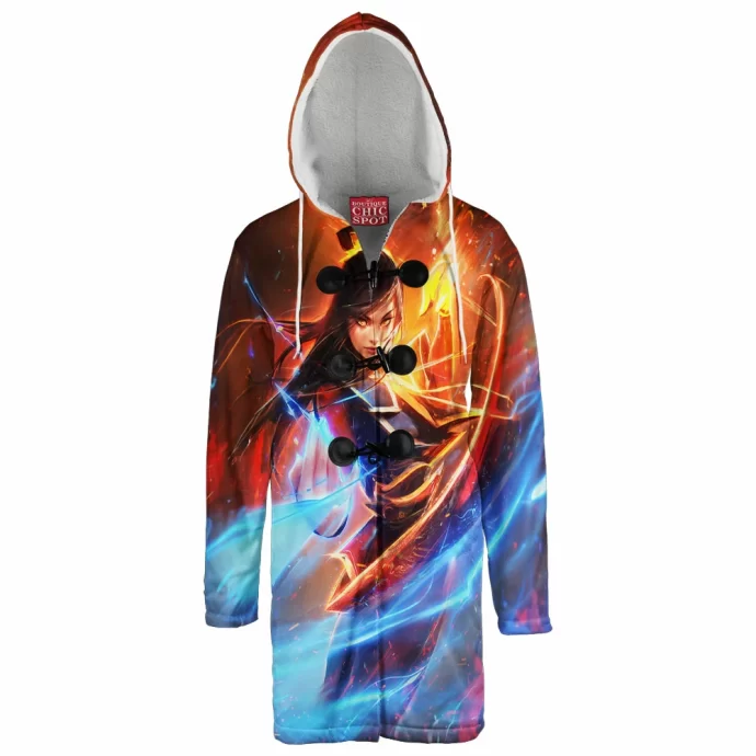 Azula Avatar Hooded Cloak Coat