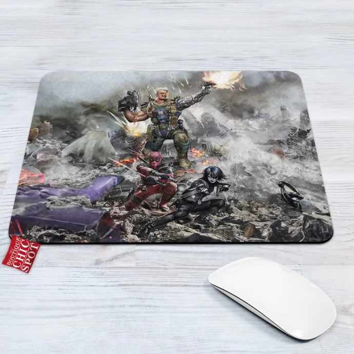 Deadpool And Cable Mouse Pad