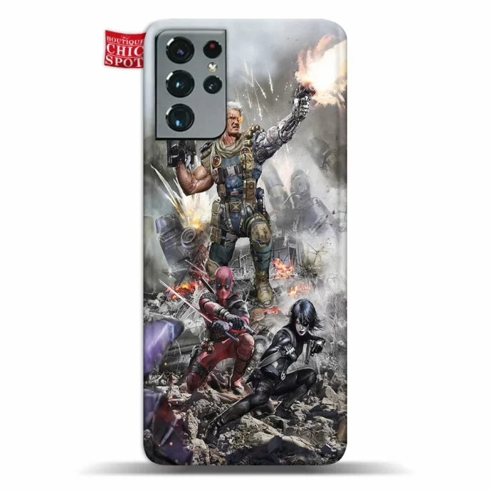 Deadpool And Cable Phone Case Samsung