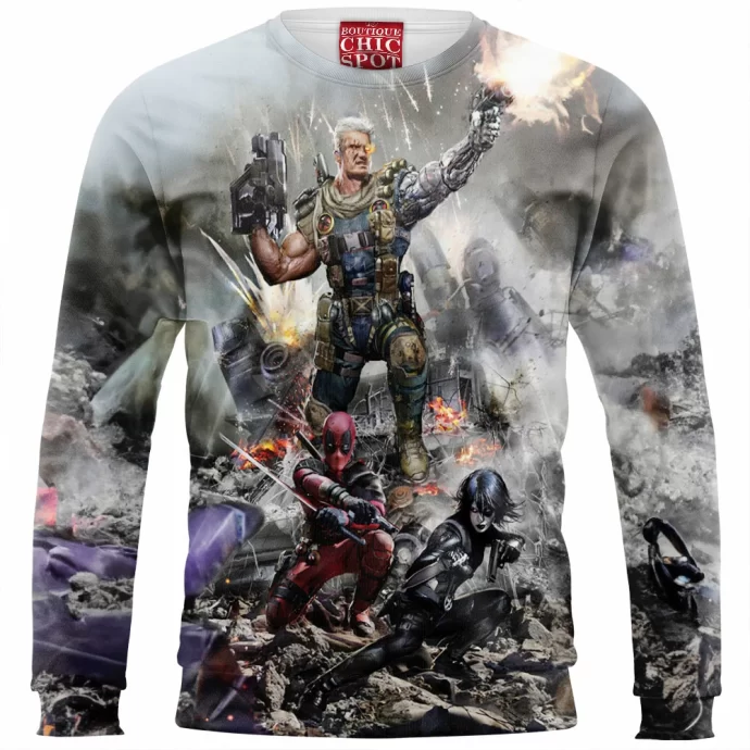 Deadpool And Cable Sweatshirt