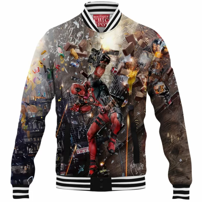 Deadpool Baseball Jacket